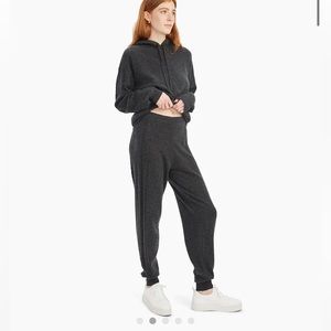 Nadaam Cable Cashmere Joggers